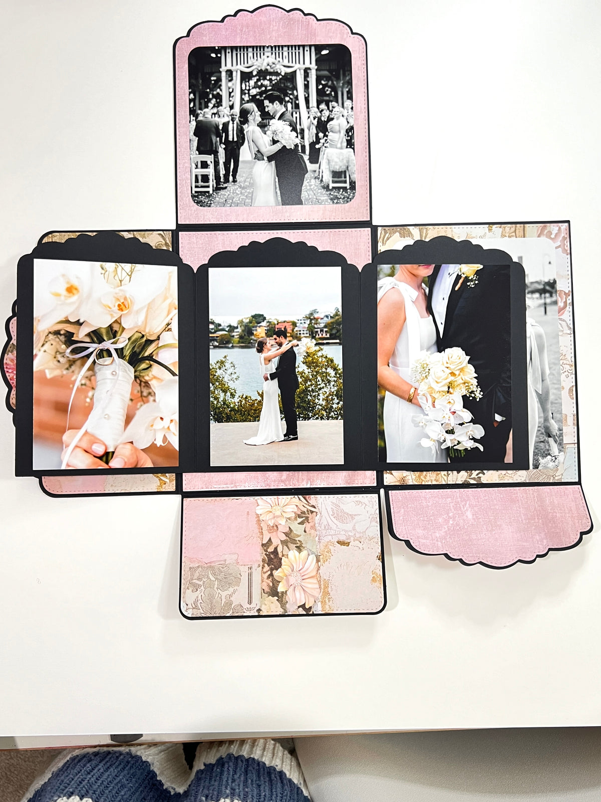 6" x 8" Flip Folio Album - Black