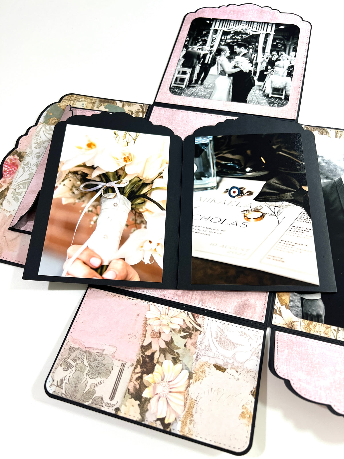 6" x 8" Flip Folio Album - Black