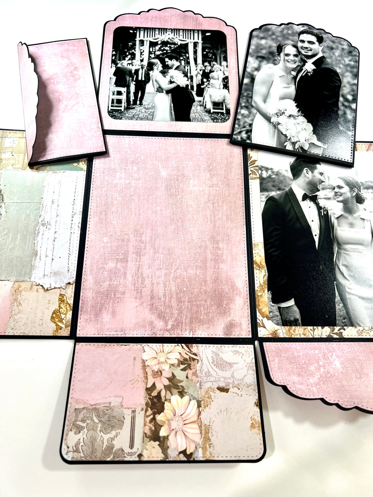 6" x 8" Flip Folio Album - Black