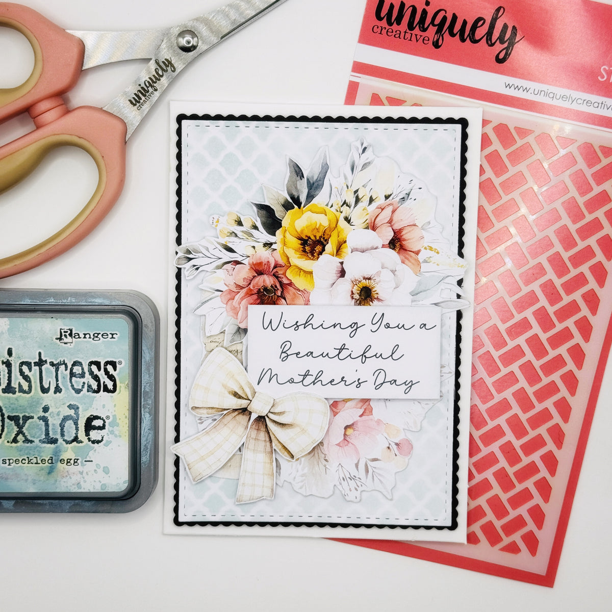 Mother's Day Florals Cut-a-Part Sheet