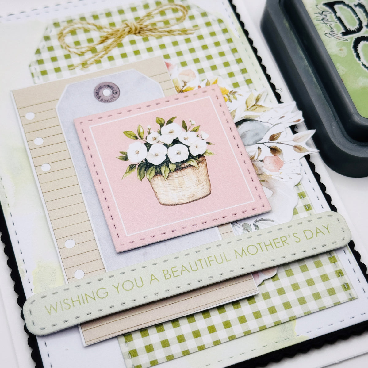 Mother's Day Card Making Elements Cut-a-Part Sheet
