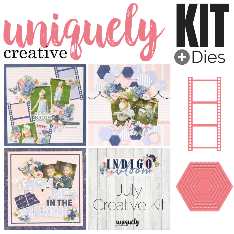 Indigo Bloom Creative Kit + Add-On Dies