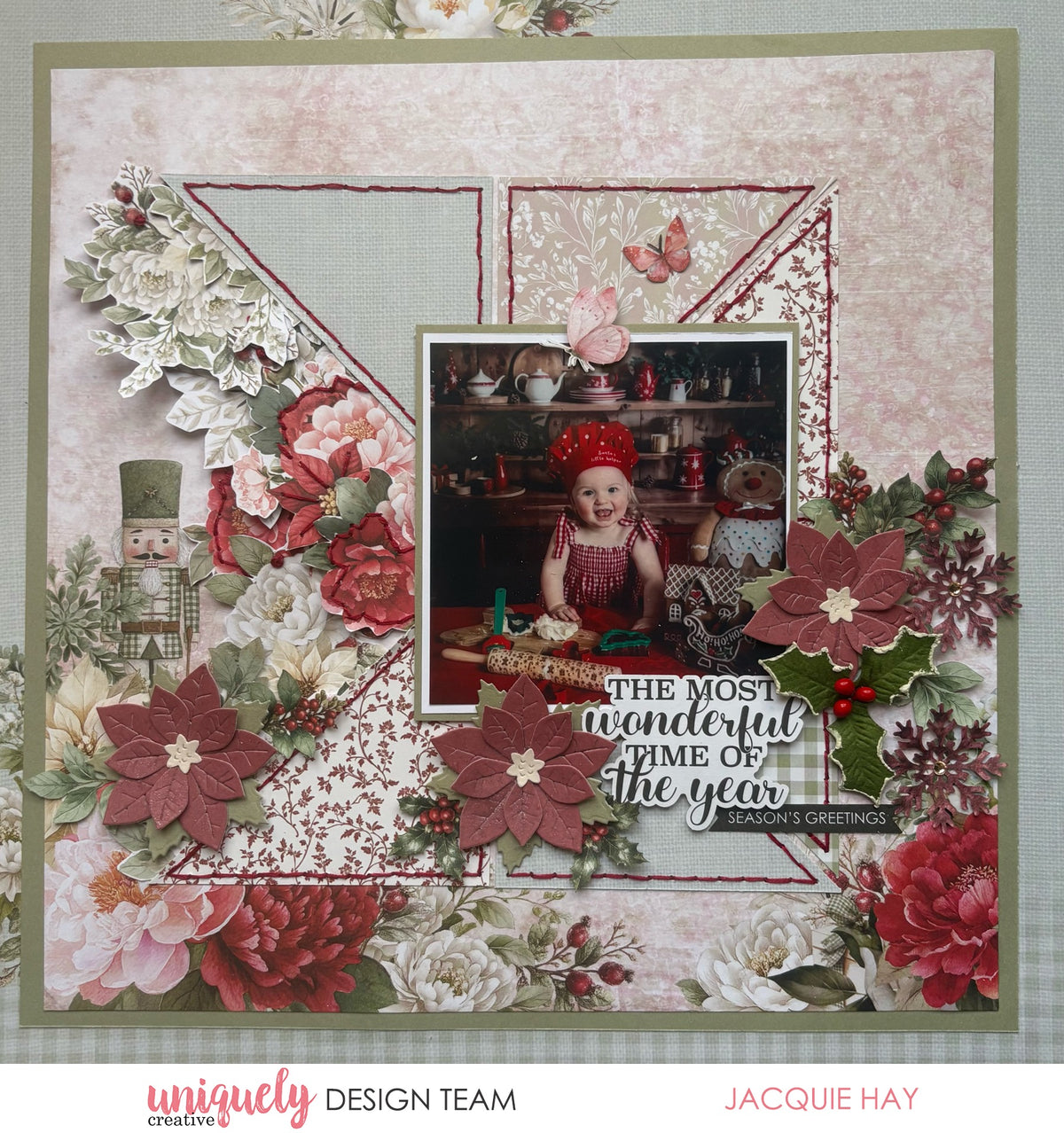 Layered Poinsettia Die