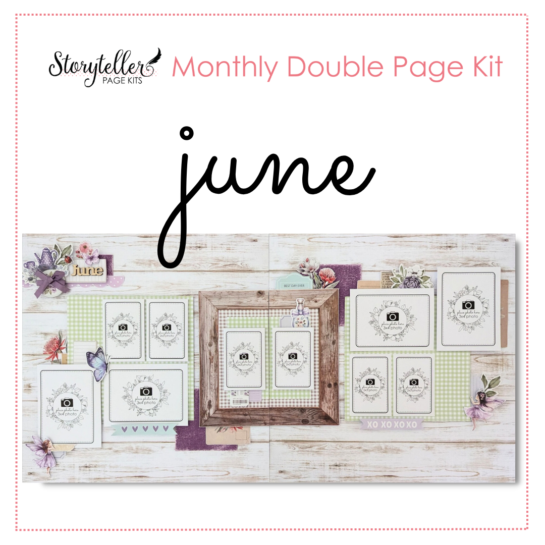 June 2025 Storyteller Page Kit