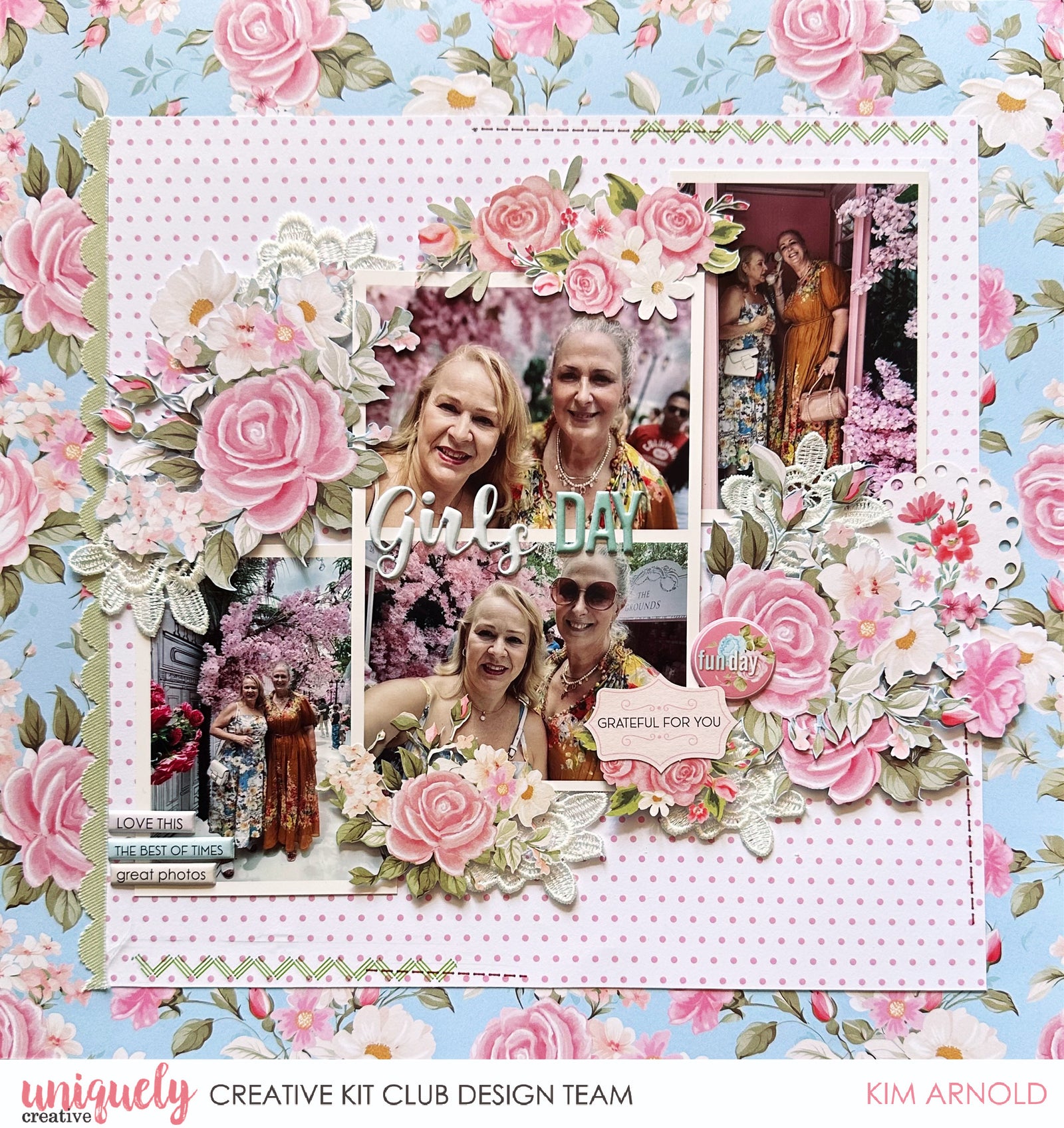 Patchwork Roses Creative Cuts