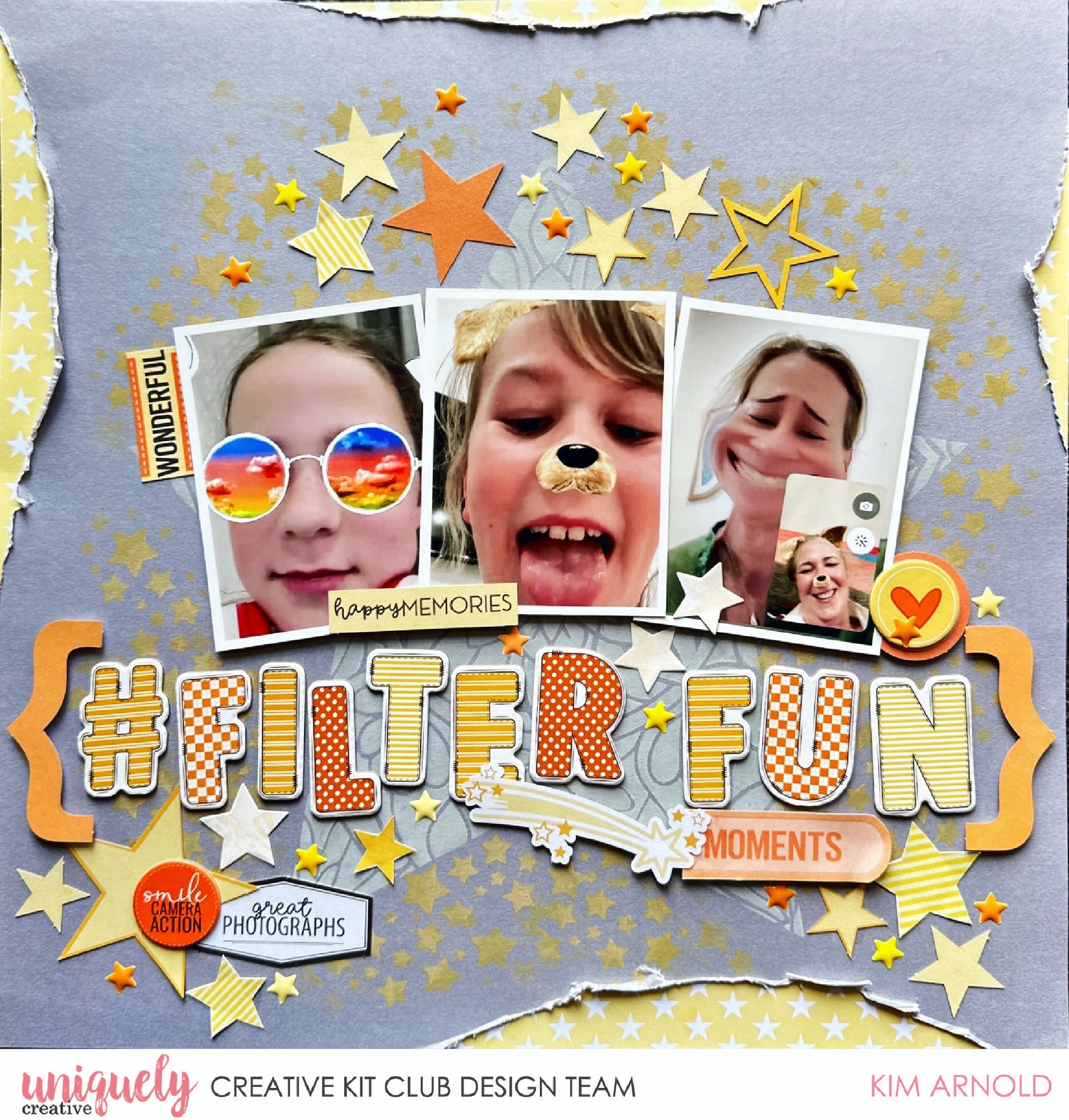 Written in the Stars Chipboard Alpha Stickers