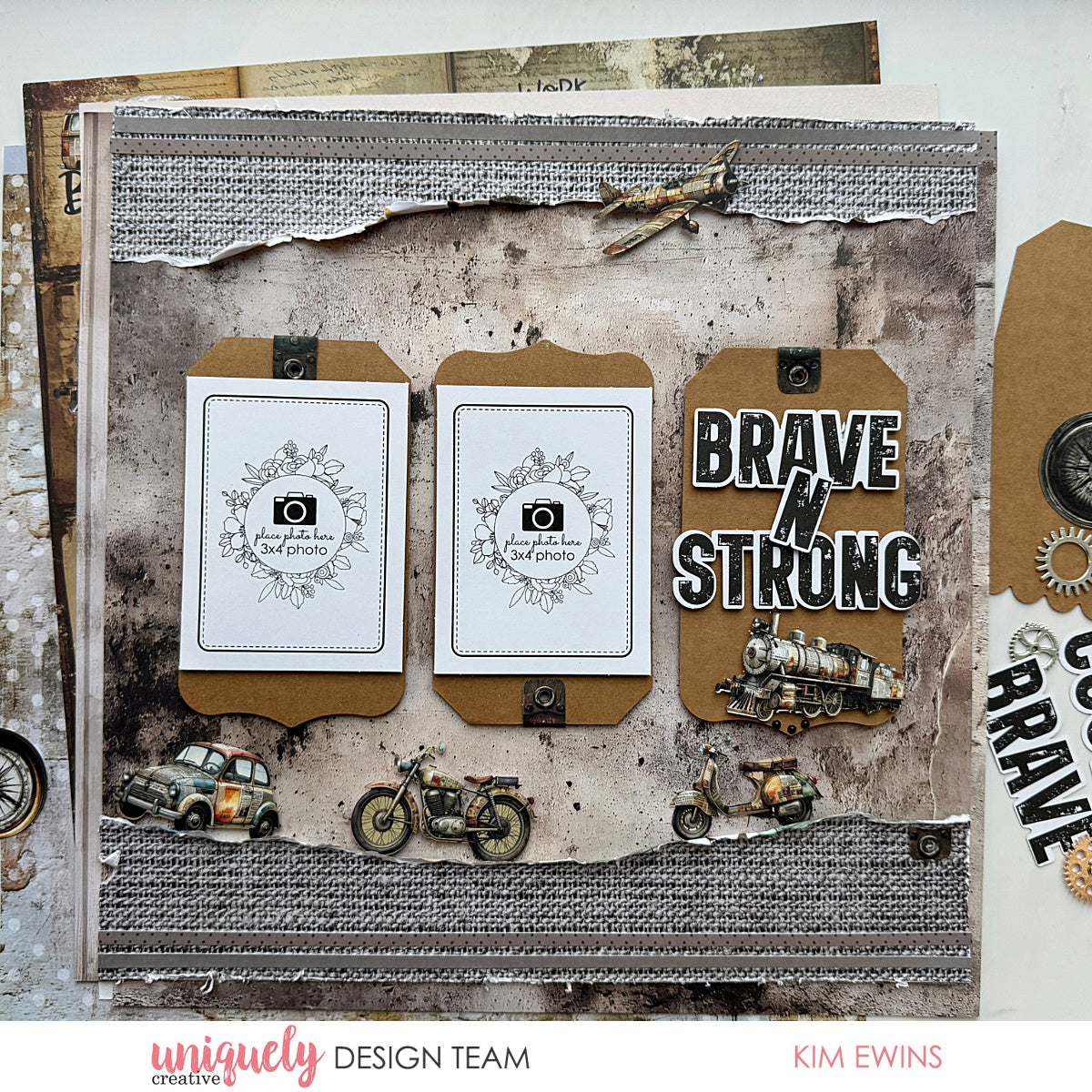 Blank Canvas Tag Pad - Kraft