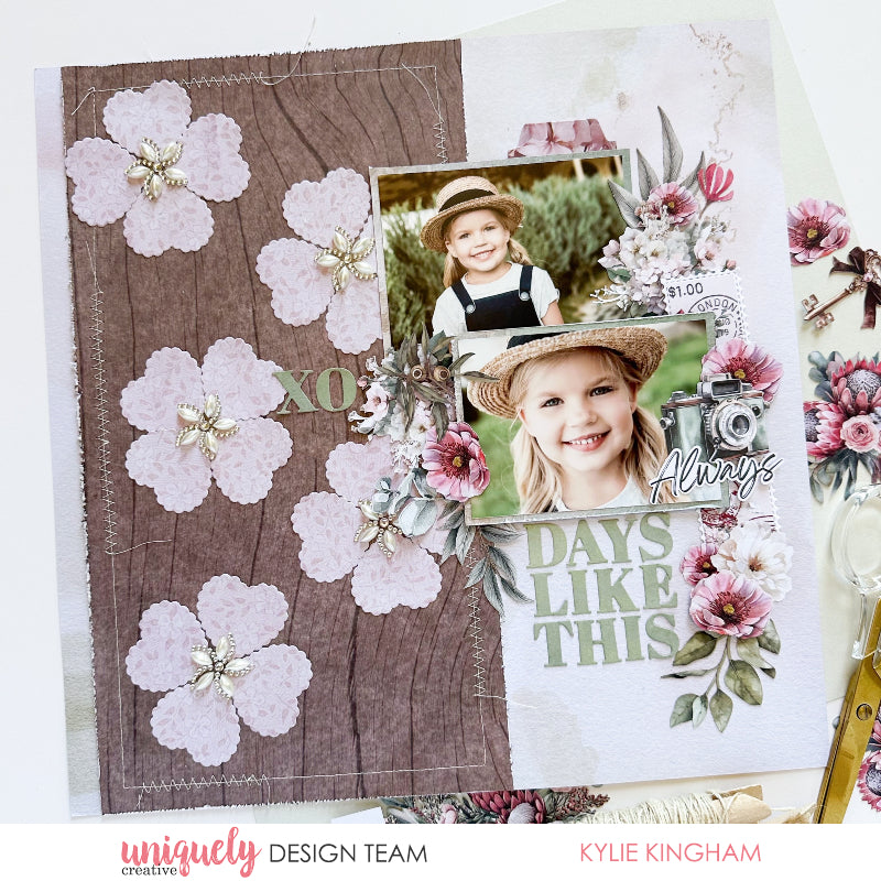 Serif Uppercase Alpha Die