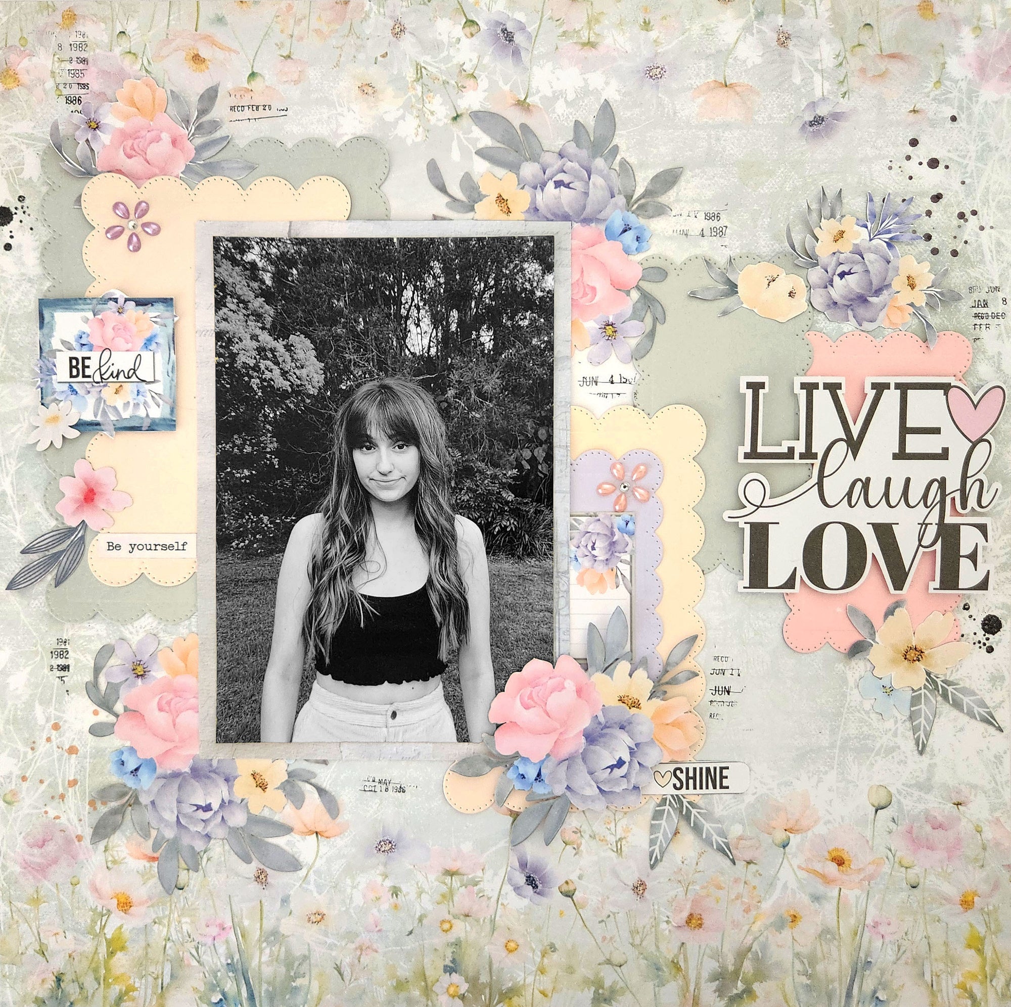 Oversized Scalloped Nesting Rectangle Die