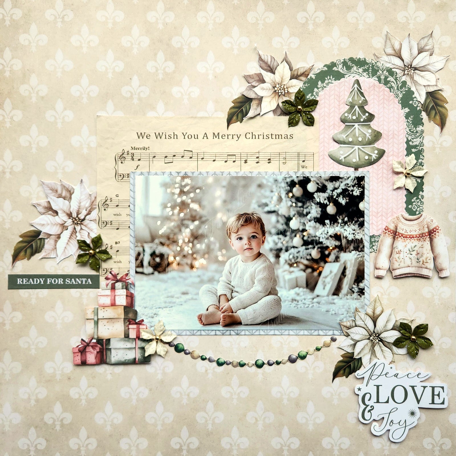 A4 Creative Paper - Festive Music