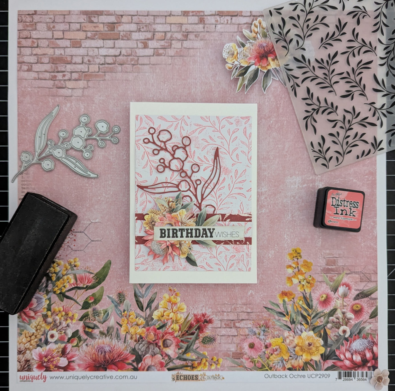 Foliage Embossing Folder