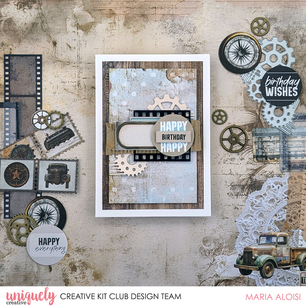 Wings & Wheels Cut-a-Part Sheet