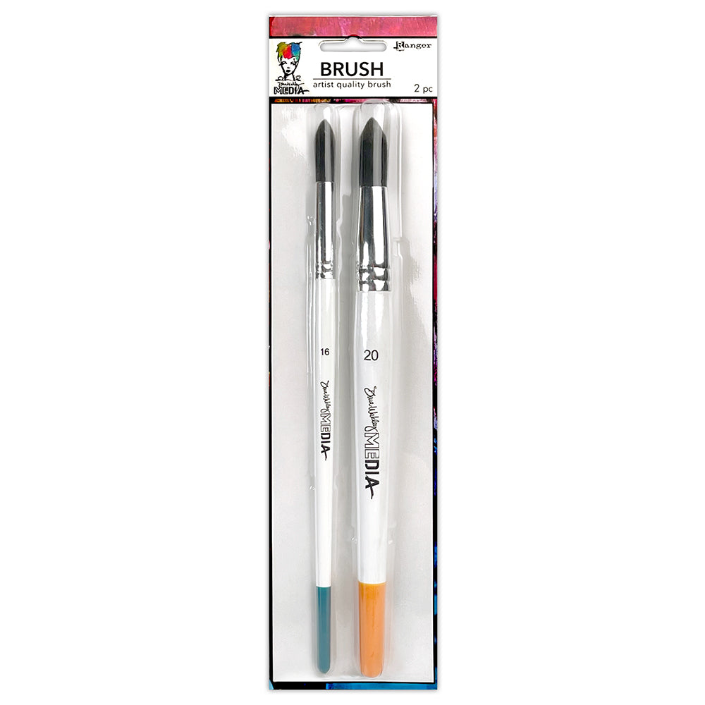 Dina Wakley Media Round Brush Set