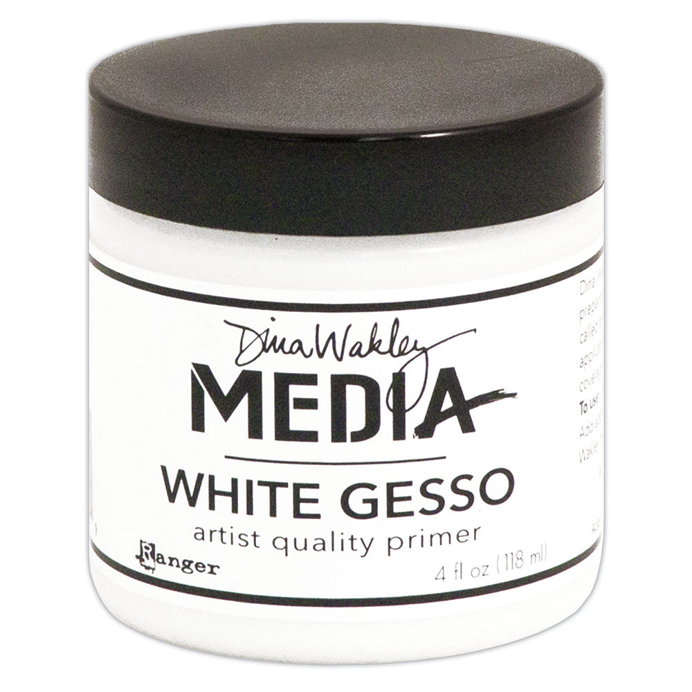 Dina Wakley Media White Gesso 4oz