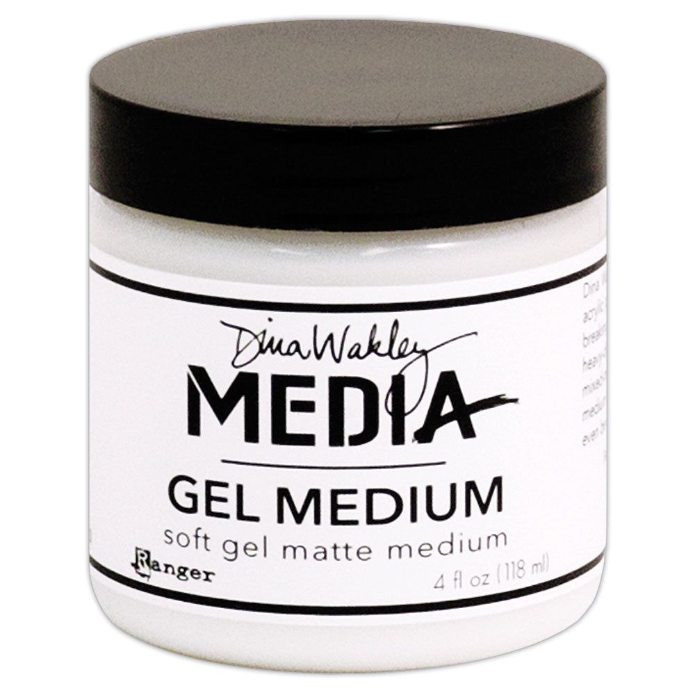 Dina Wakley Media Soft Gel Matte Medium 4oz