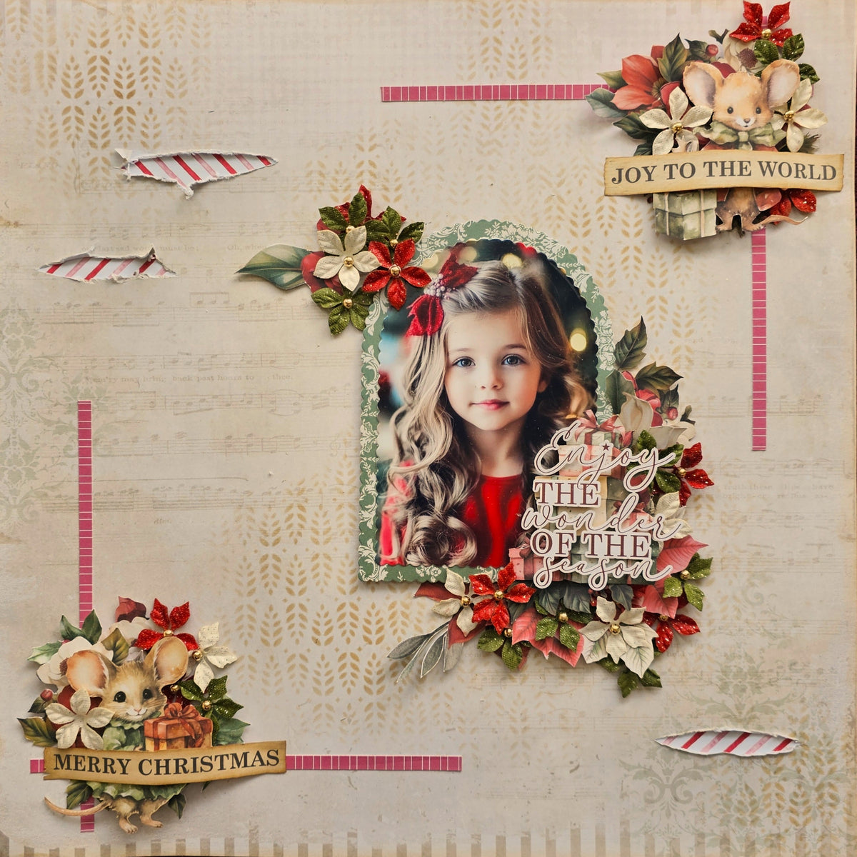 Festive Tidings Stencil