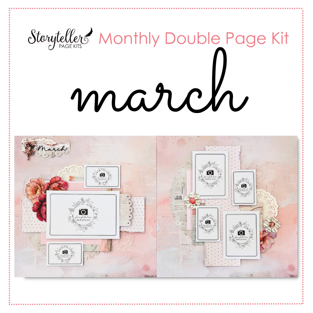 March 2026 Storyteller Page Kit