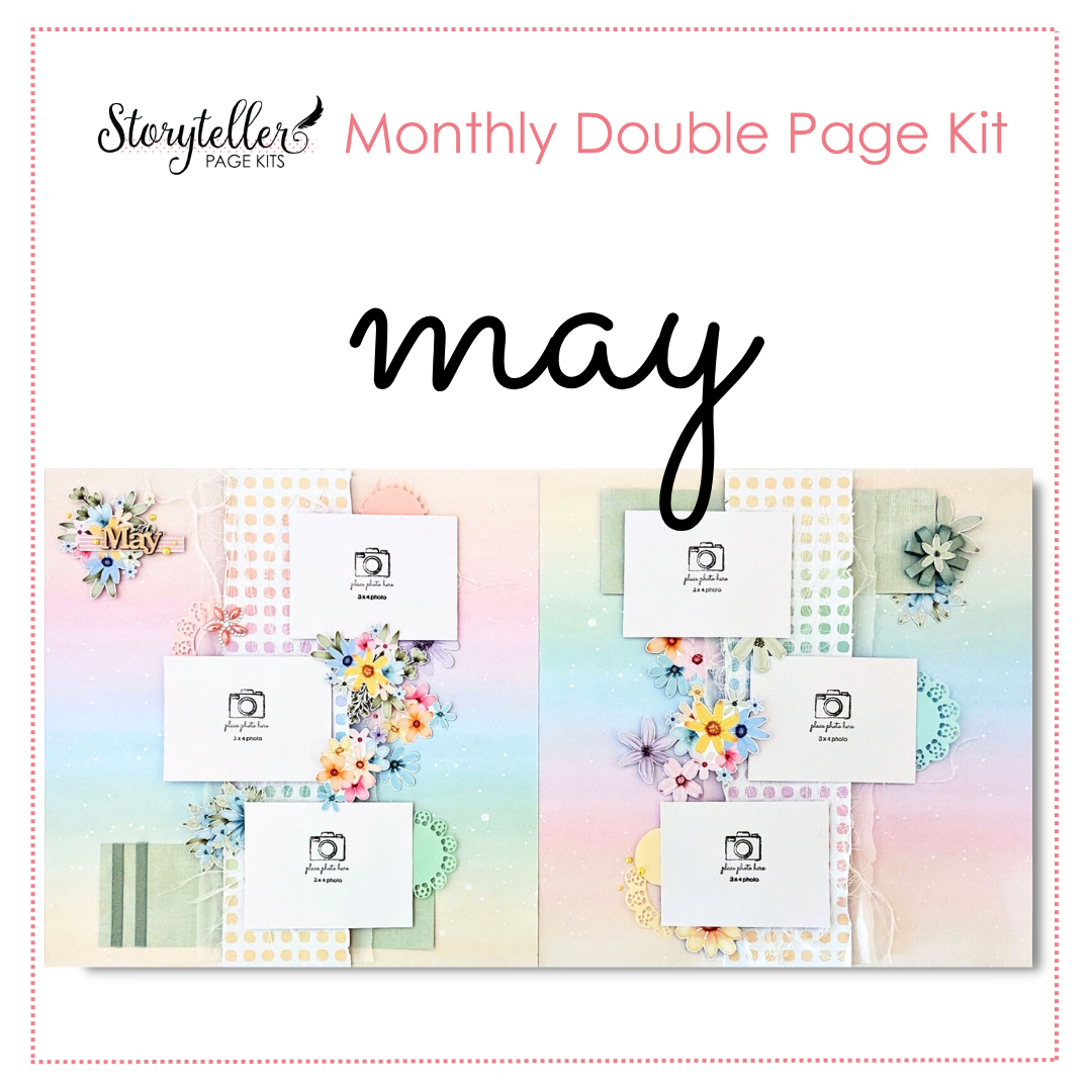 May 2025 Storyteller Page Kit