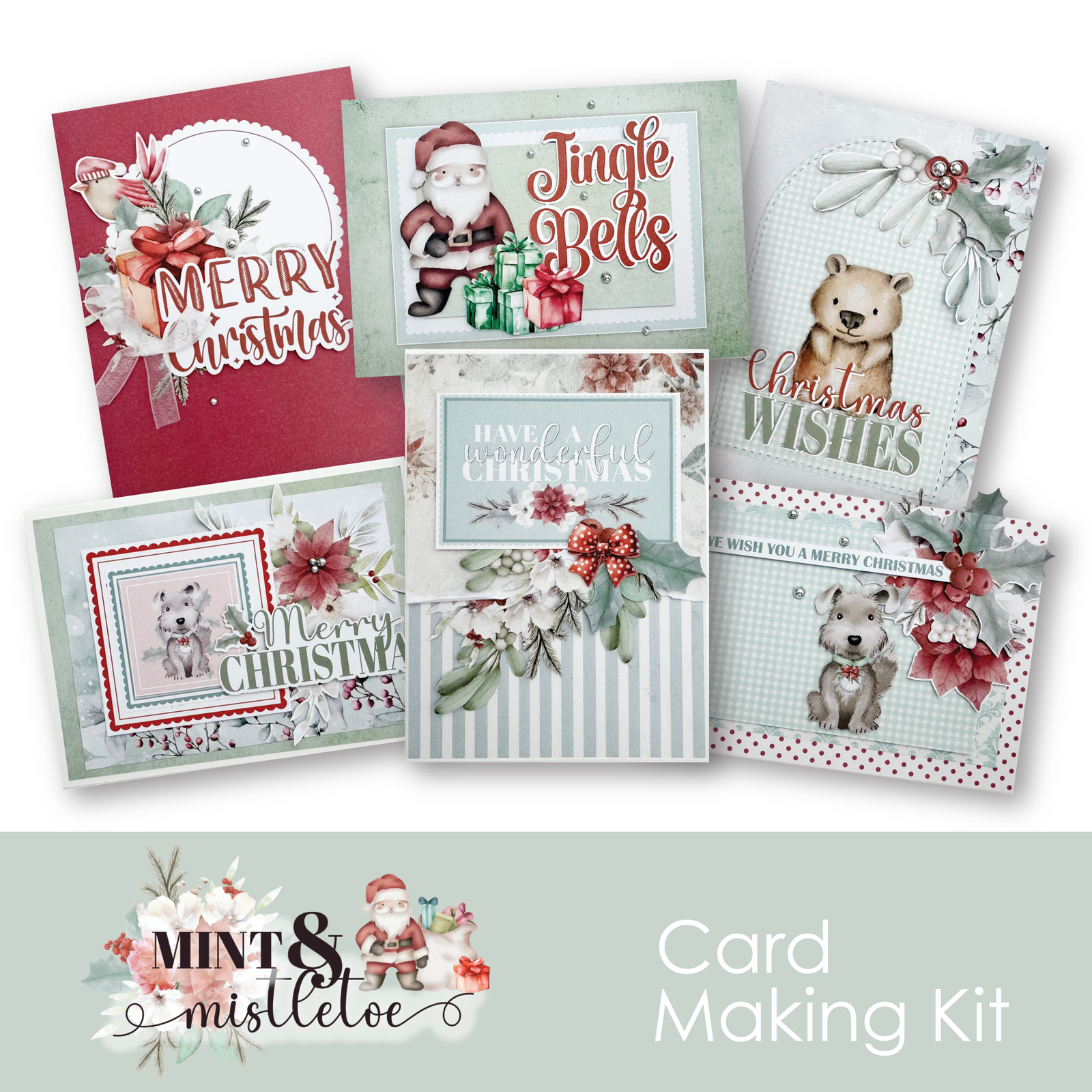 Mint & Mistletoe Card Making Kit