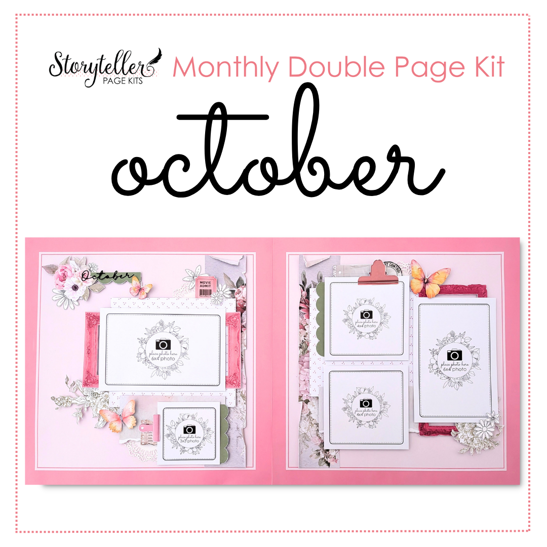 October 2026 Storyteller Page Kit