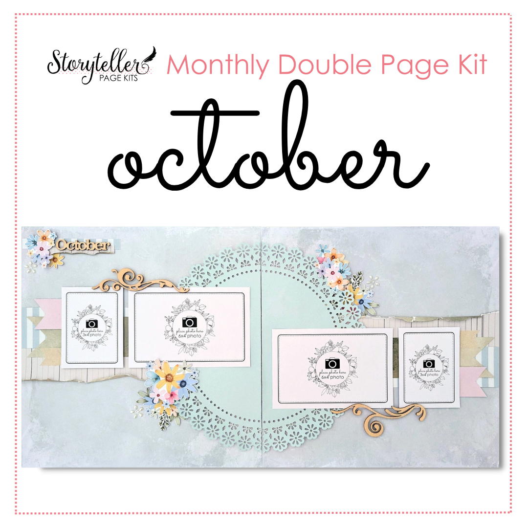October 2025 Storyteller Page Kit