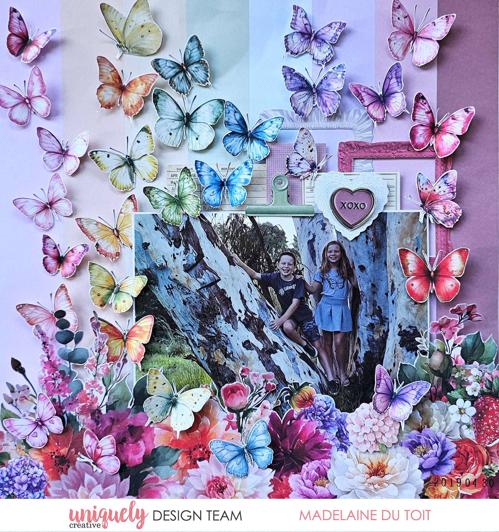 Colourful Butterflies Ephemera