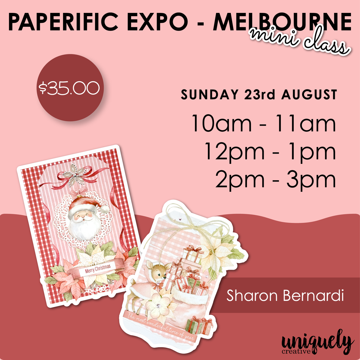 Paperific Melbourne Lesson - Sunday 23 August 2026