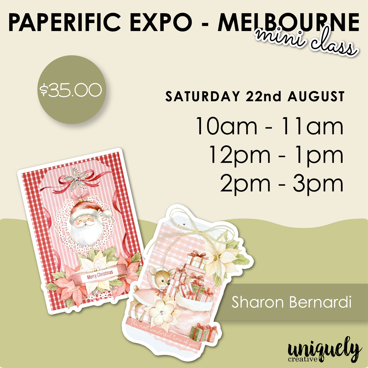 Paperific Melbourne Lesson - Saturday 22 August 2026