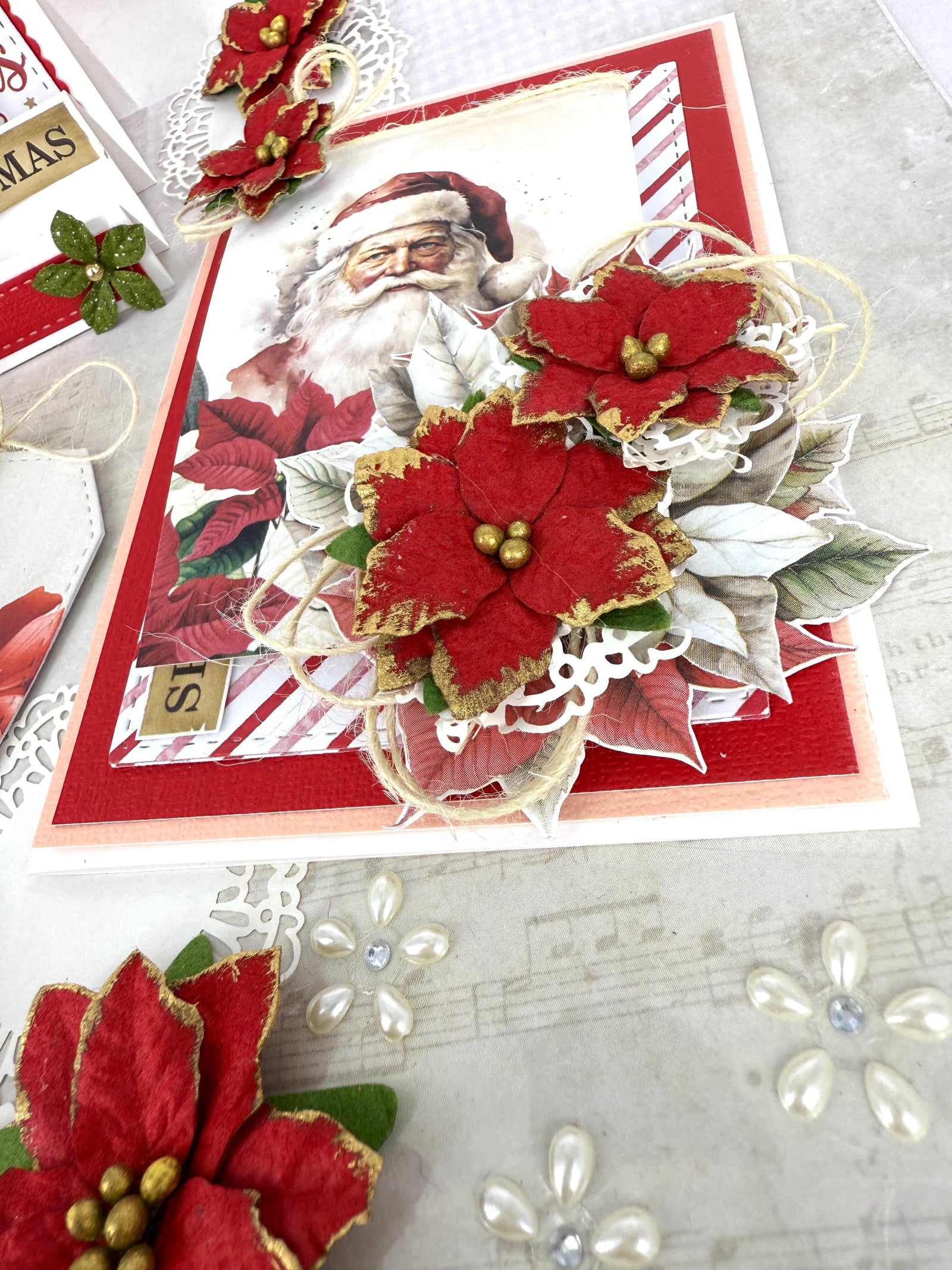 Christmas Poinsettia Flowers