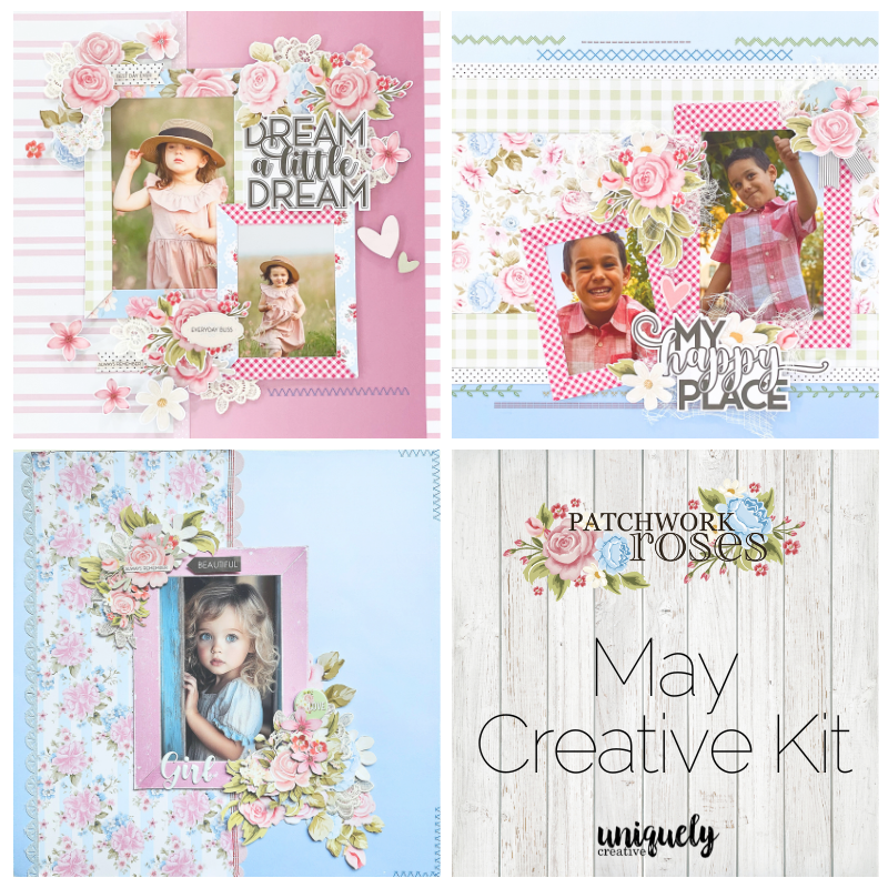 Patchwork Roses Creative Kit
