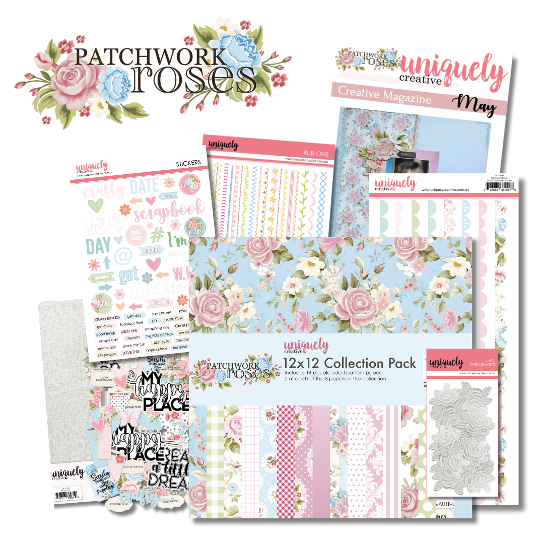 Patchwork Roses Creative Kit