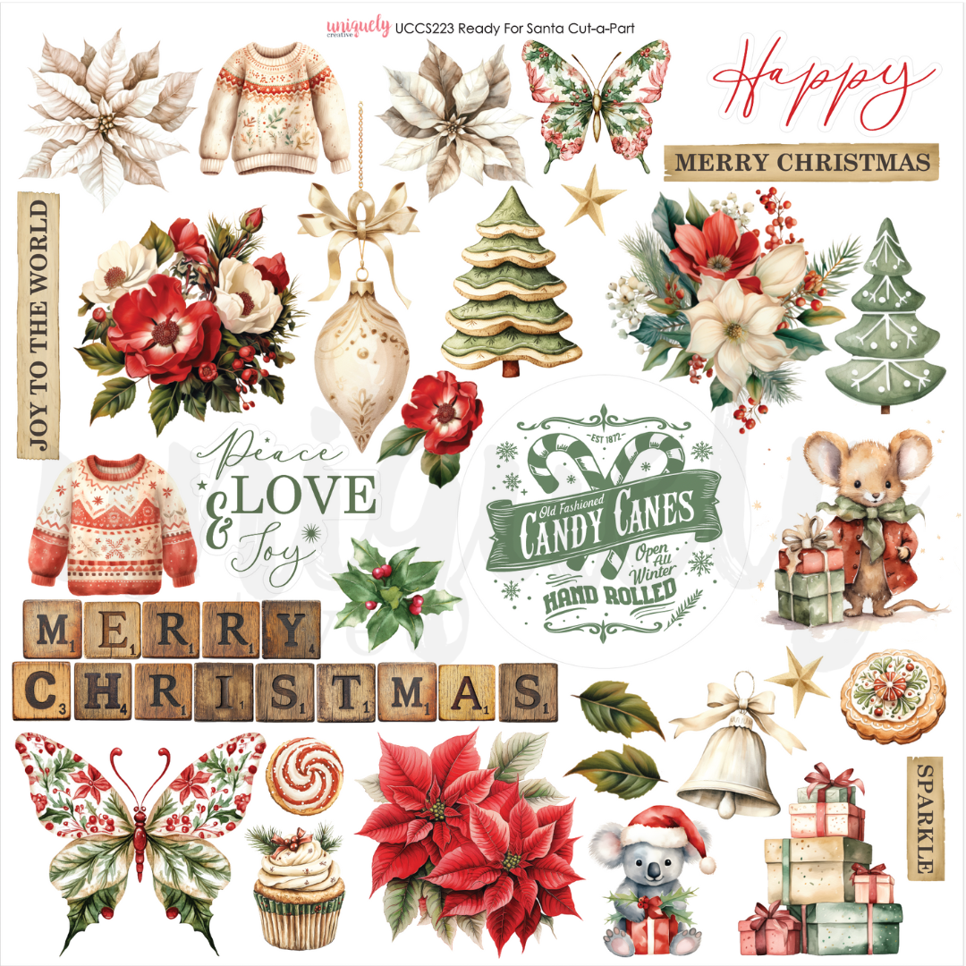 Ready for Santa Cut-a-Part Sheet