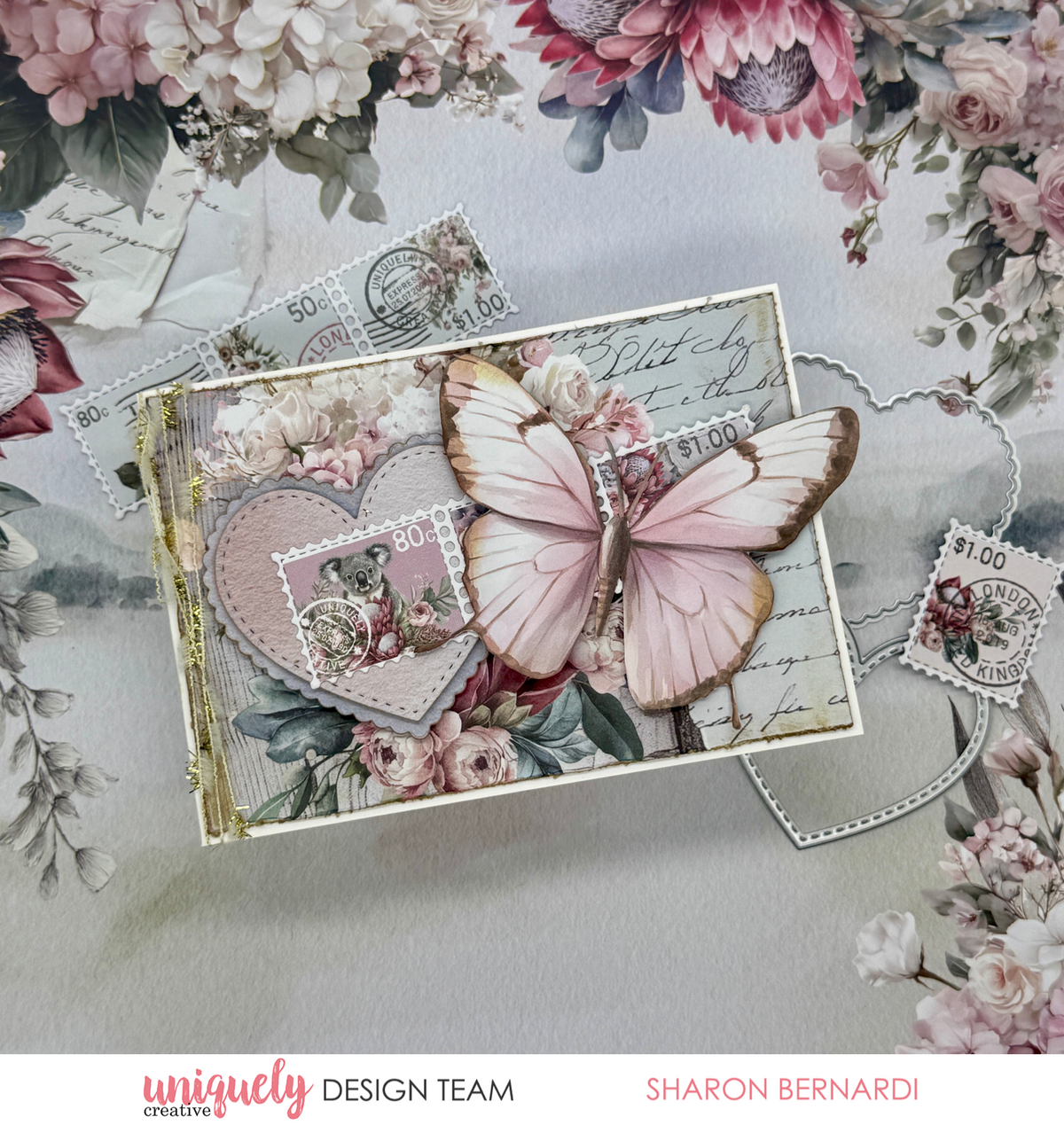 Stitched Nesting & Scalloped Hearts Die