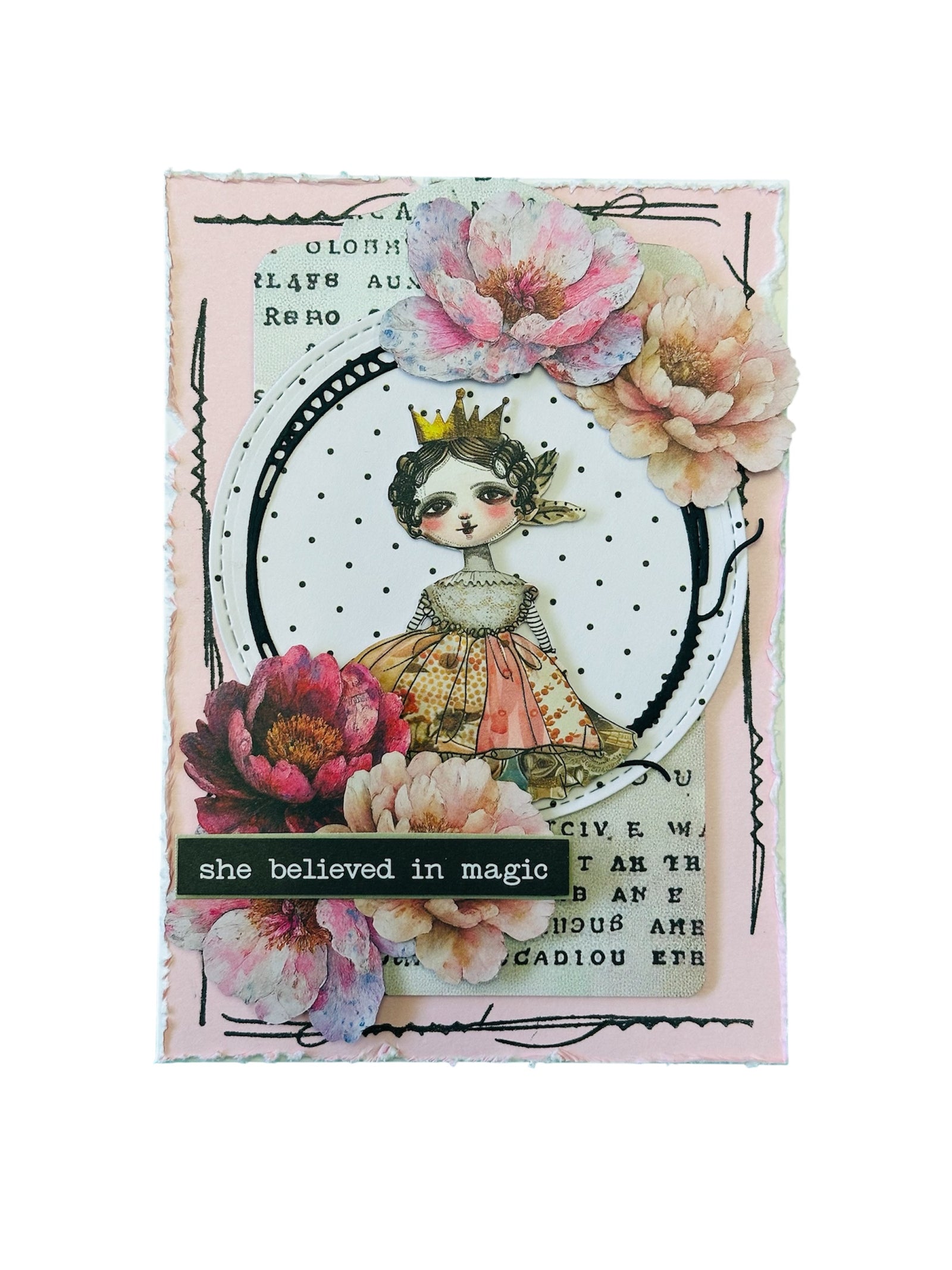 Ripped & Stitched Photopolymer Stamp *Included in Kit