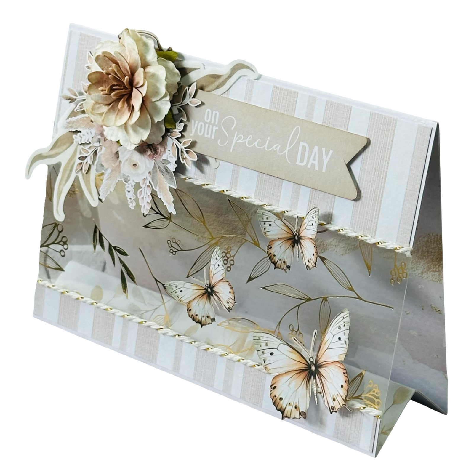 12 x 12 Botanical Foil Acetate