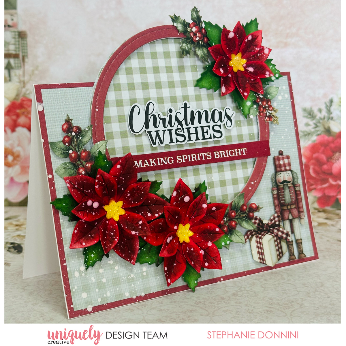 Layered Poinsettia Die