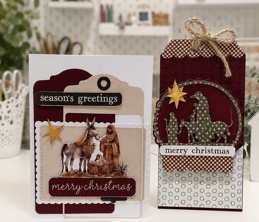 Peace, Hope, Joy Cut-a-Part Collection Bundle + Add-On Die