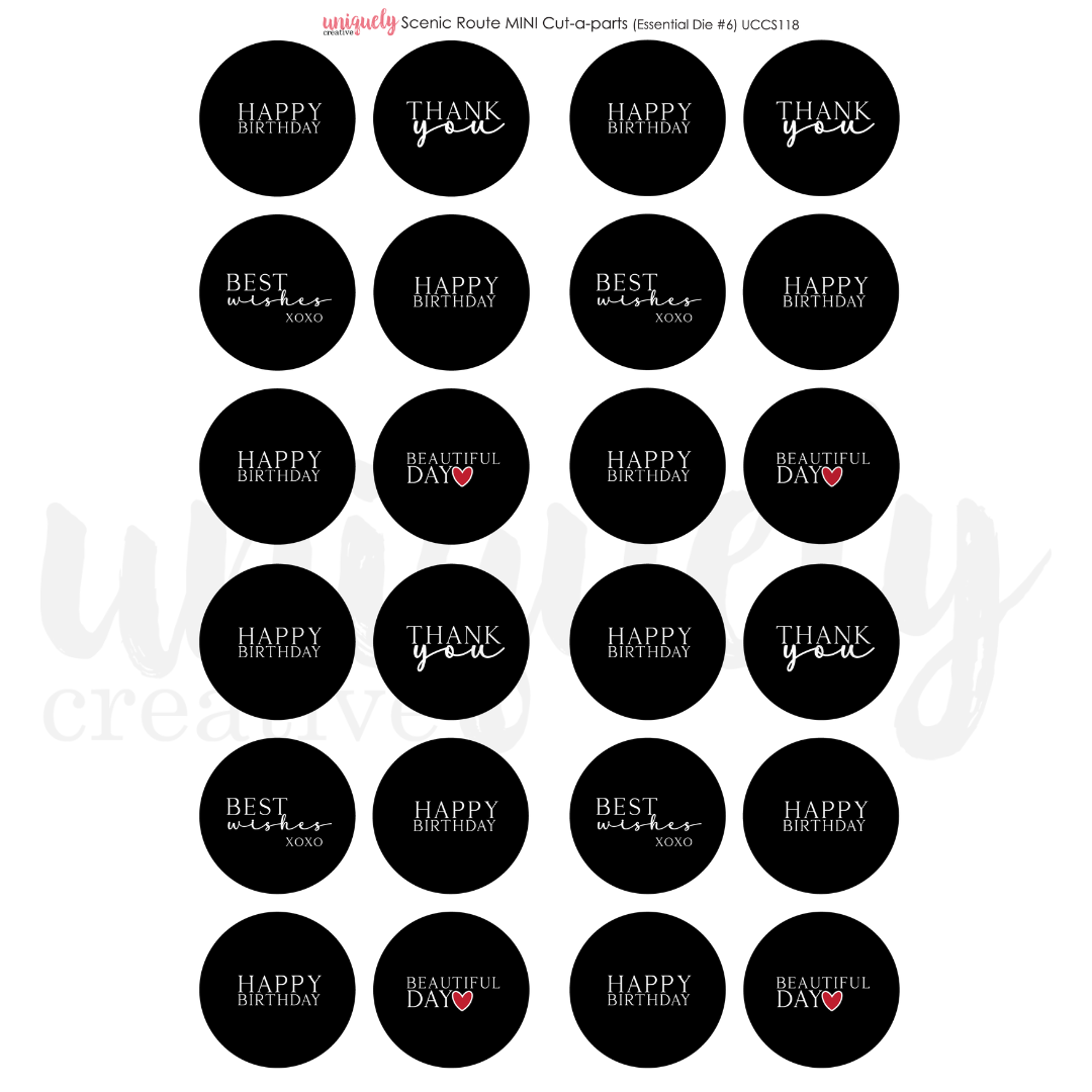 Scenic Route Cut-a-Part Sheet Mini