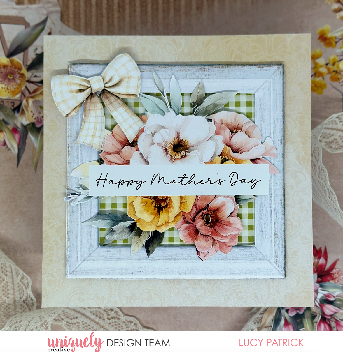 Mother's Day Florals Cut-a-Part Sheet
