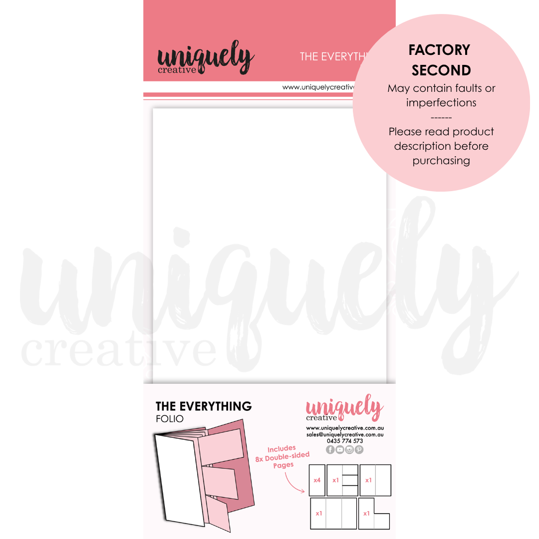 FACTORY SECOND - The Everything Folio