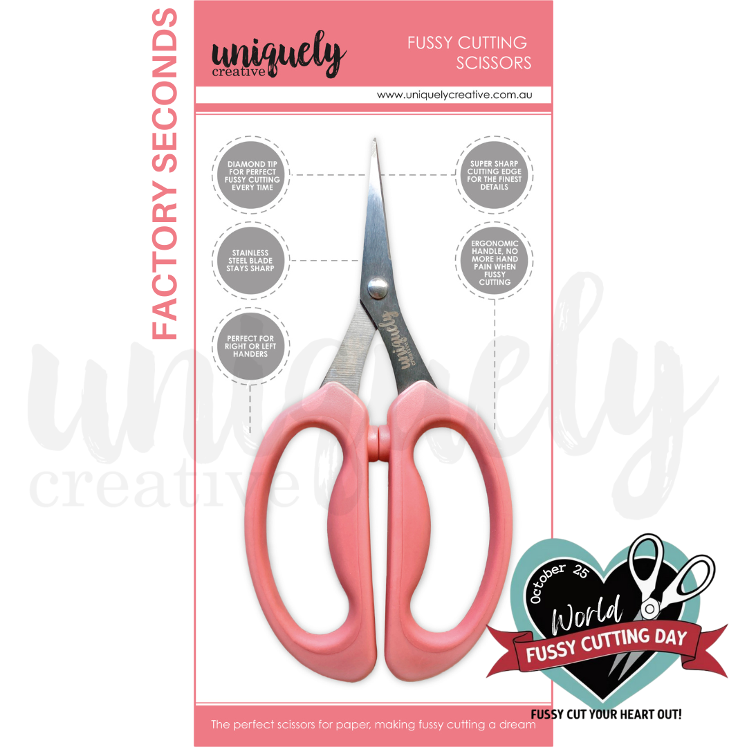 Seconds Fussy Cutting Scissors *ALL PROCEEDS DONATED*