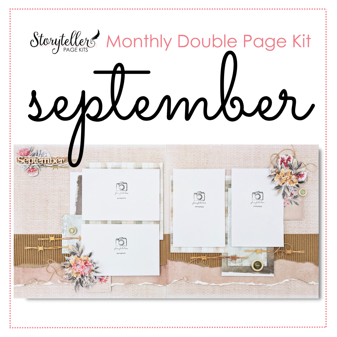 September 2025 Storyteller Page Kit