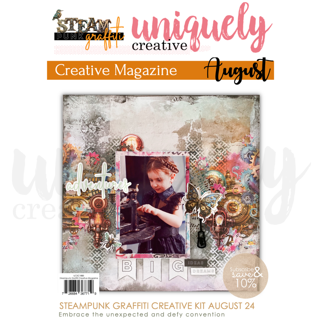 August 2024 - Steampunk Graffiti Creative Magazine