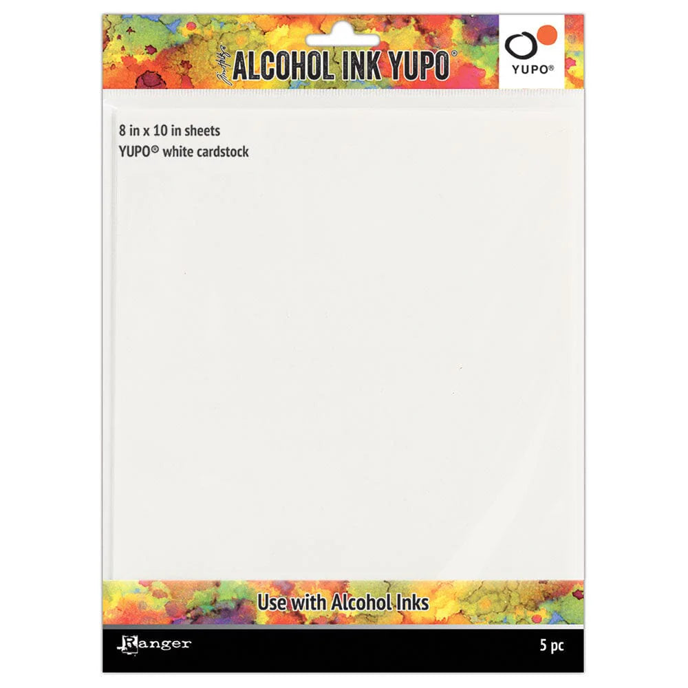 Alcohol Ink Yupo 8 x 10 - White