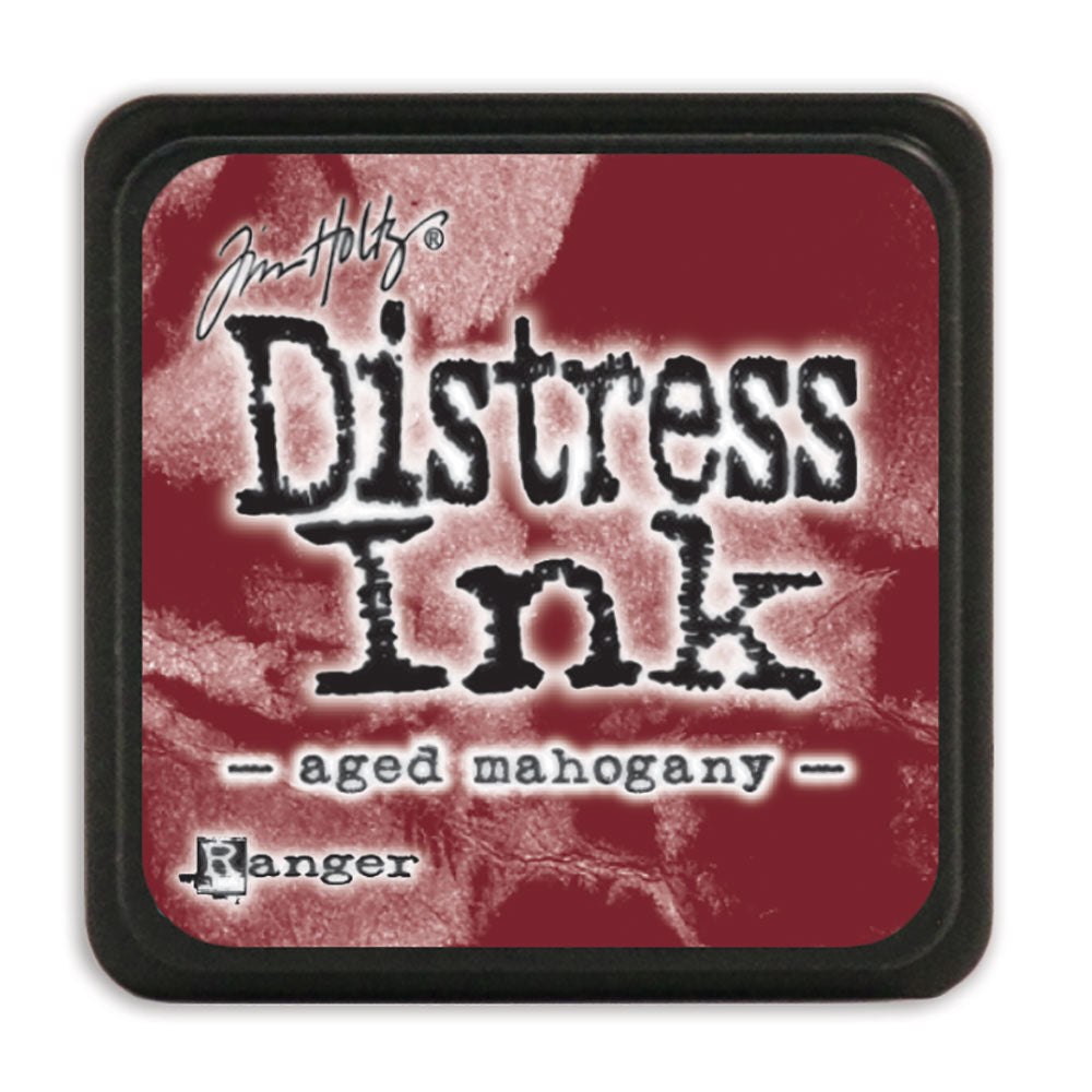 Tim Holtz Distress Mini Ink Pad - Aged Mahogany
