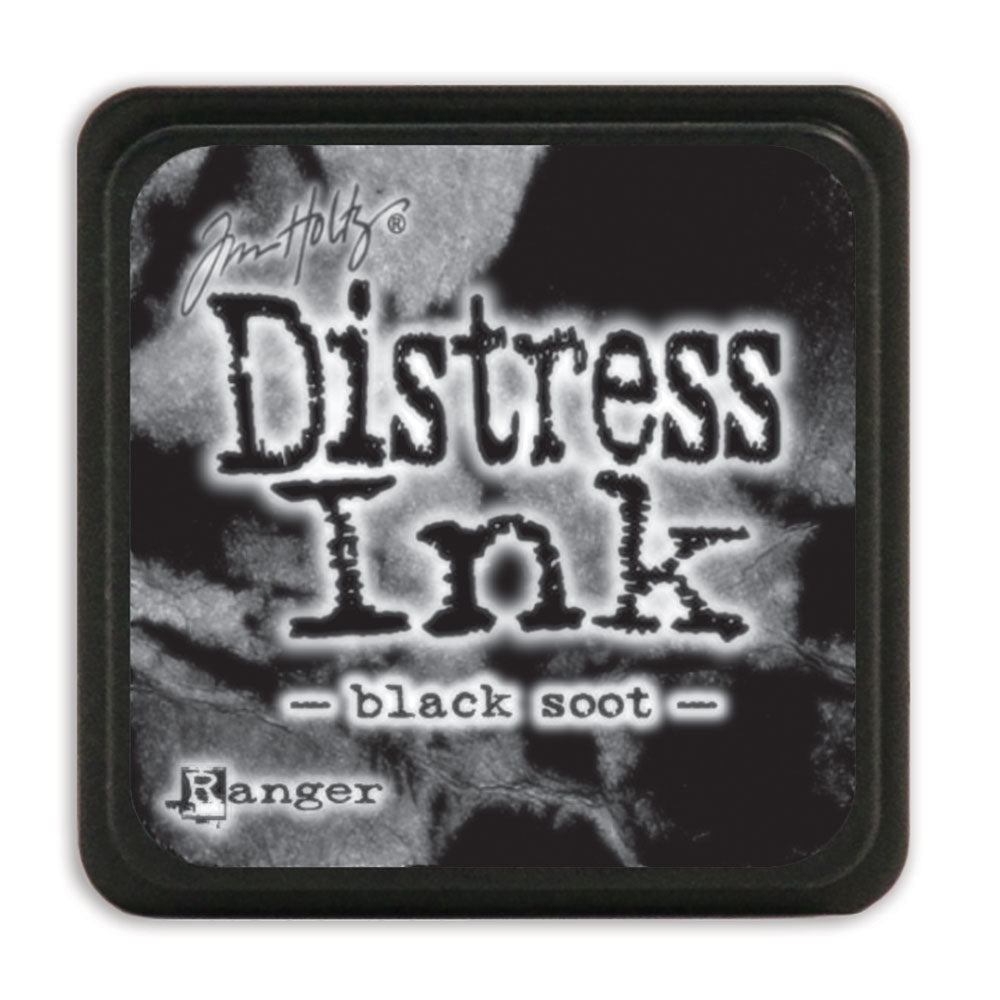 Tim Holtz Distress Mini Ink Pad - Black Soot
