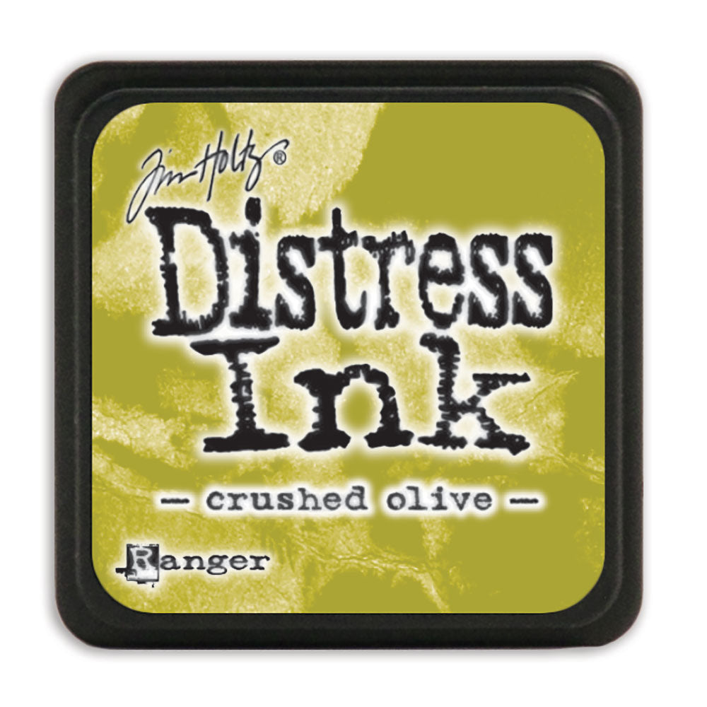 Tim Holtz Distress Mini Ink Pad - Crushed Olive