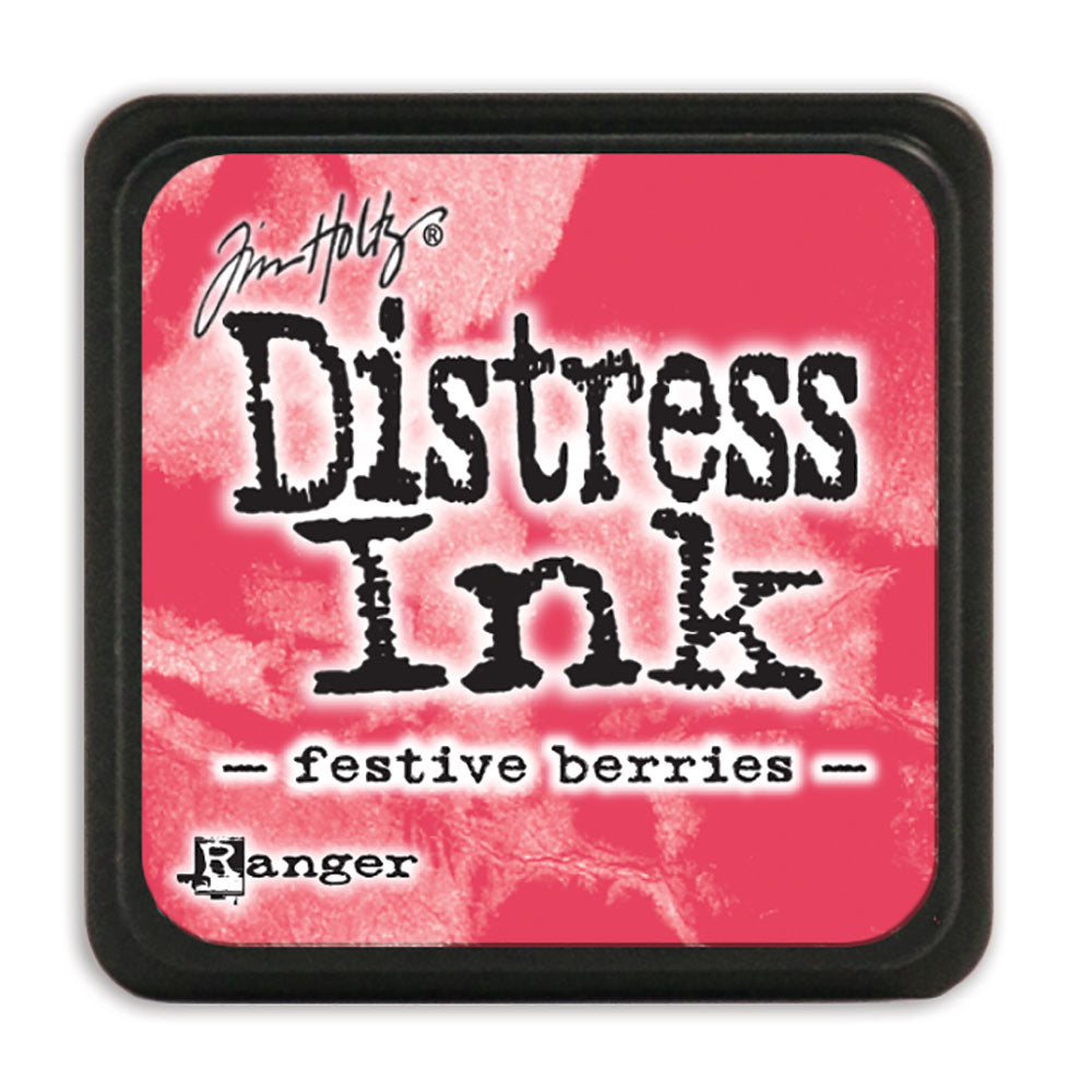 Tim Holtz Distress Mini Ink Pad - Festive Berries