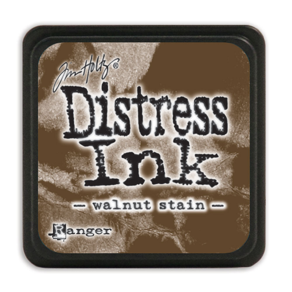 Tim Holtz Distress Mini Ink Pad - Walnut Stain