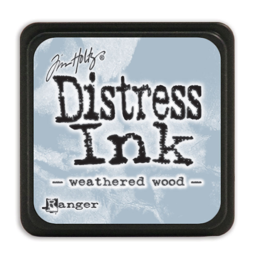 Tim Holtz Distress Mini Ink Pad - Weathered Wood